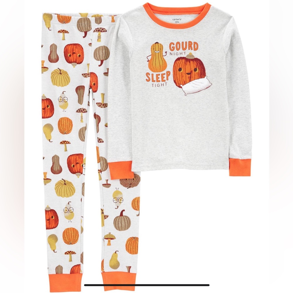 Carter’s “Gourd Night, Sleep Tight” Pajama Set